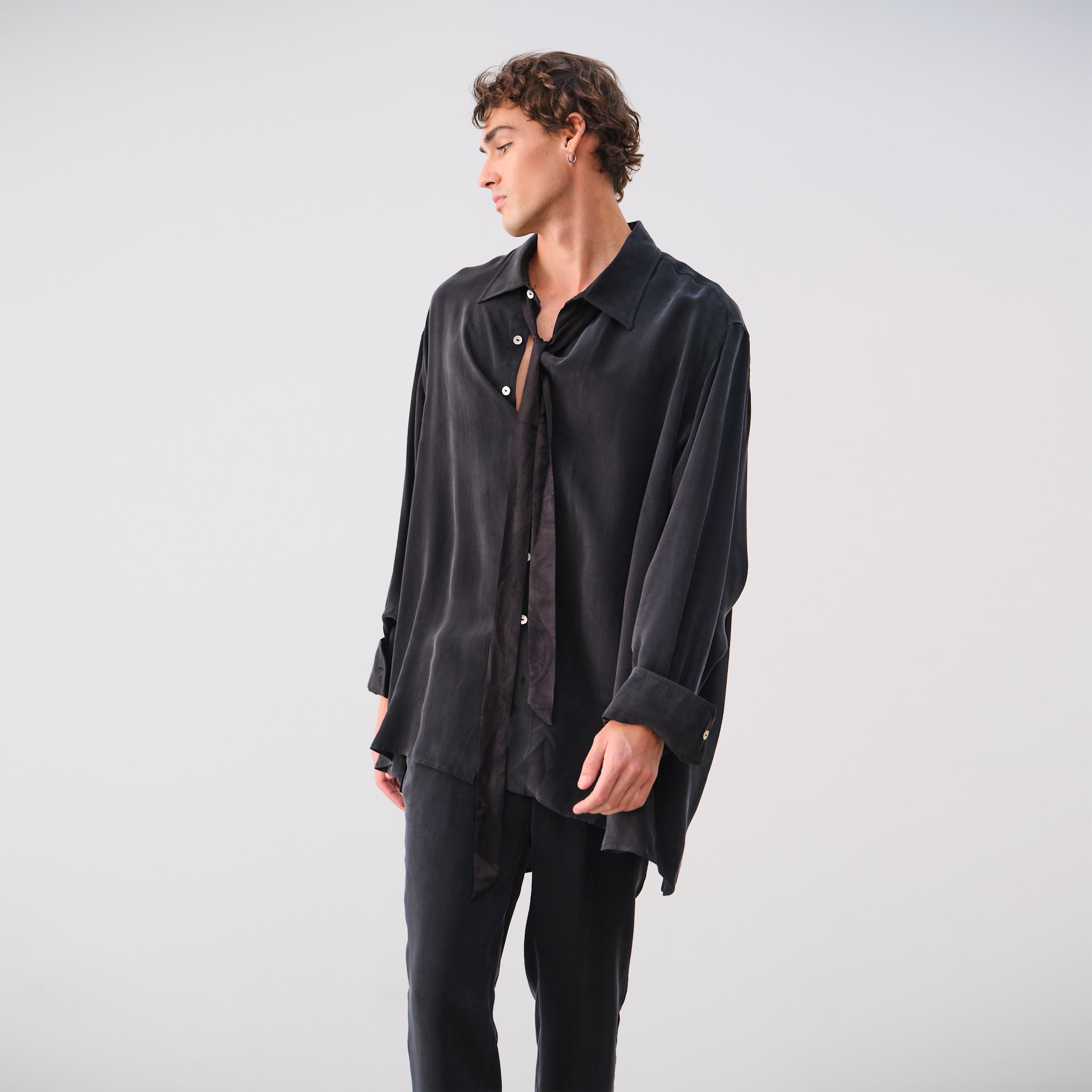 OVERSIZE CUPRO SHIRT - UNISEX