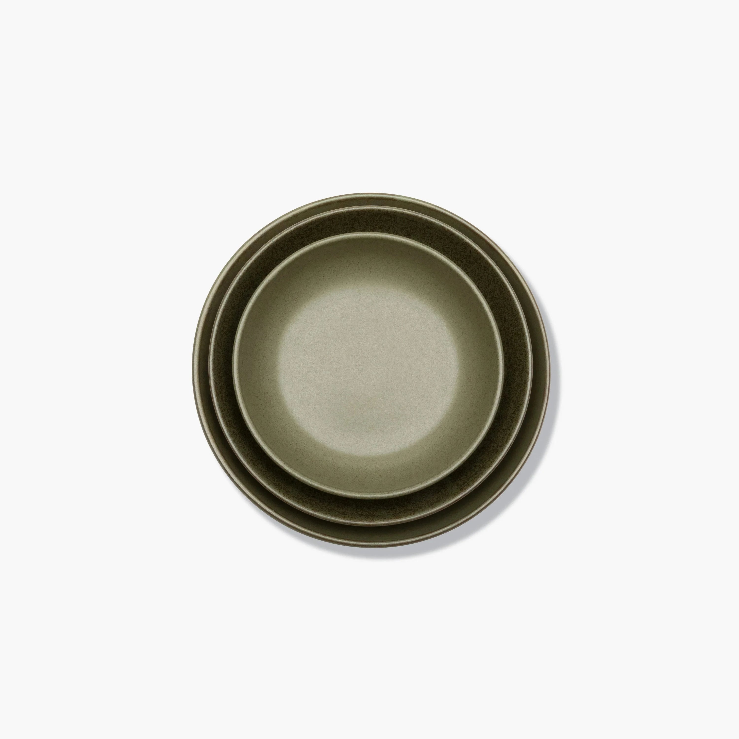 DEEP PLATE L CAMO GREEN SURFACE