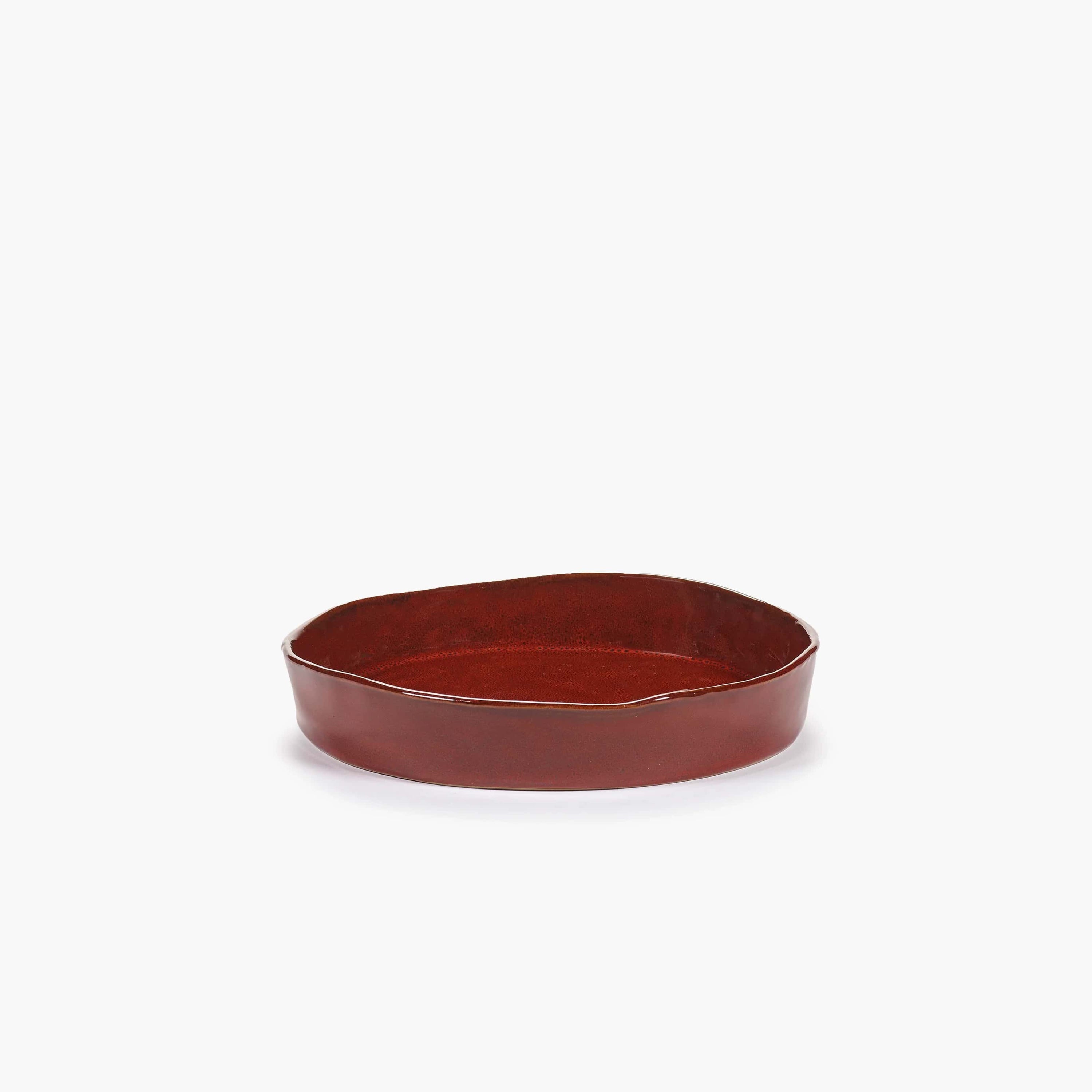 DEEP PLATE S VENETIAN RED LA MERE