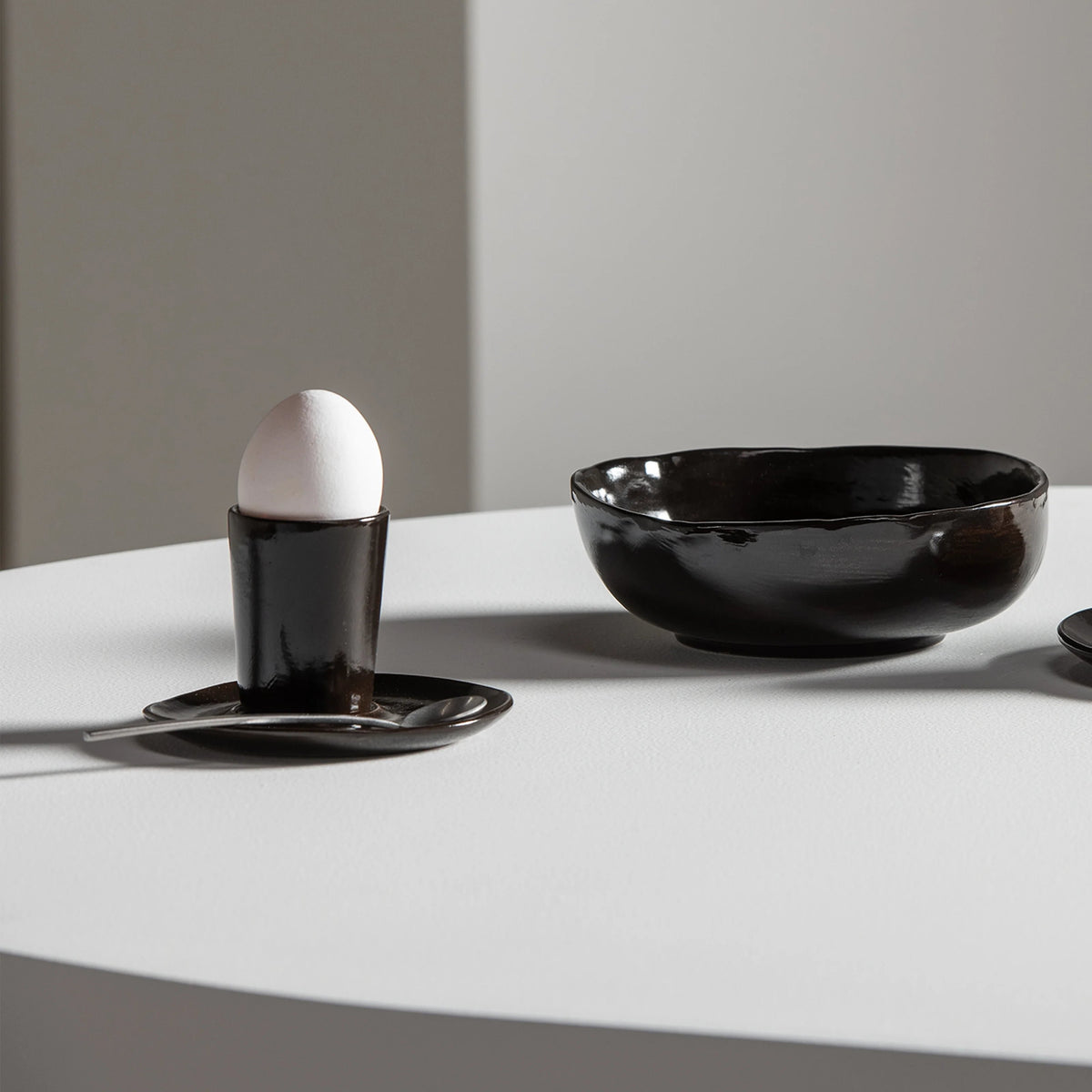 ESPRESSO CUP WITHOUT HANDLE EBONY LA MERE
