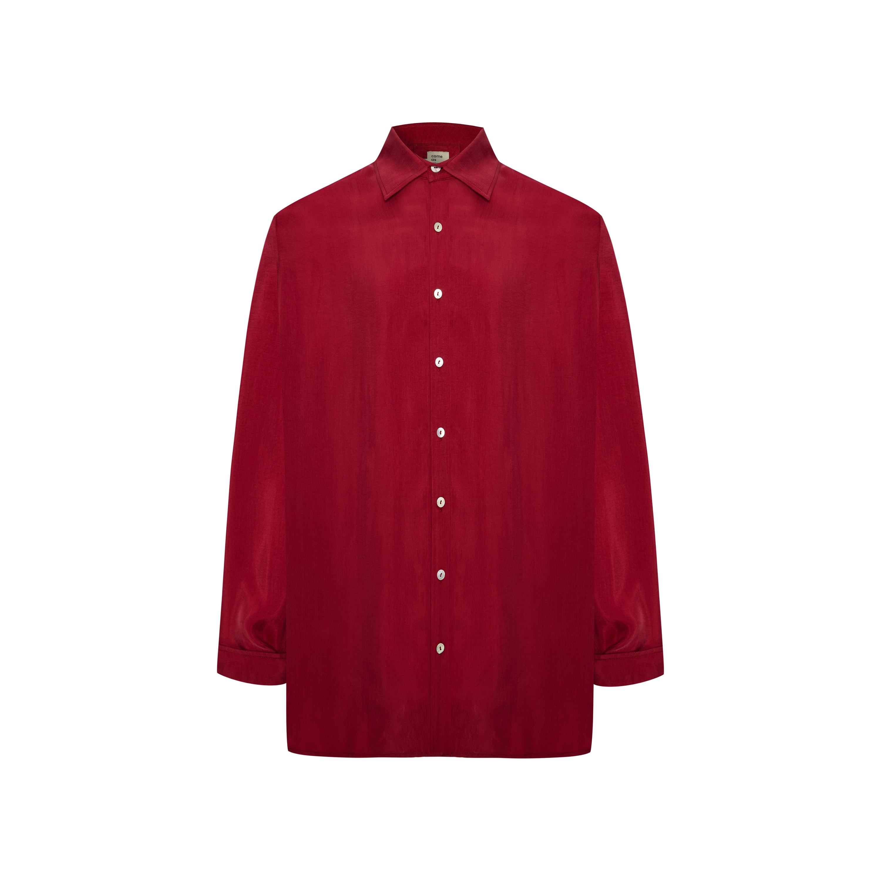 OVERSIZE CUPRO SHIRT - UNISEX