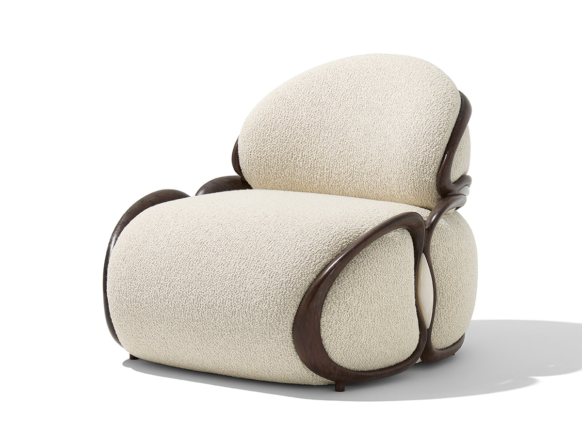 CELL CHAIR — OXIDIZED ALUMINUM