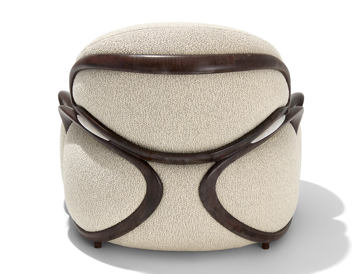 CELL CHAIR — OXIDIZED ALUMINUM