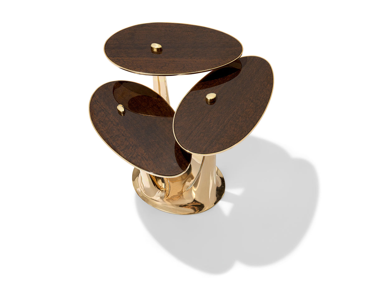 LILY SIDE TABLE — BRONZE